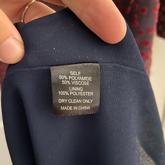 Cynthia Rowley Velvet Heart Maxi Dress: Tuxedo Front/Confetti Hearts - Picture 6 of 7